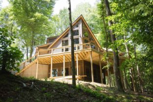 ground level looking up