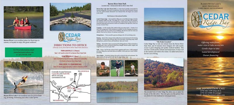 Cedar Ridge Bay Brochure