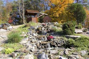 cedar ridge bay rocks water